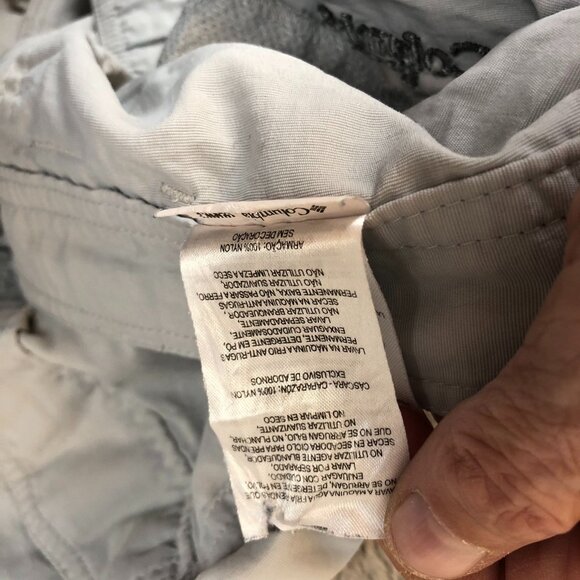 Columbia PFG Mens Cargo Short 38 Omni Shade Outdoors Camping Gray Casual - Picture 9 of 15